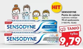 Pasta do zębów sensodyne extra whitening