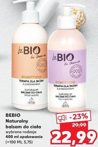 Kaufland Naturalny balsam do ciała miód i wanilia be bio oferta