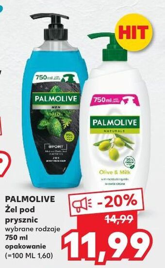 Kaufland Żel pod prysznic mleczko oliwkowe palmolive naturals oferta
