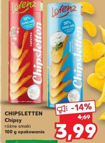Kaufland Chipsy fromage lorenz chipsletten oferta