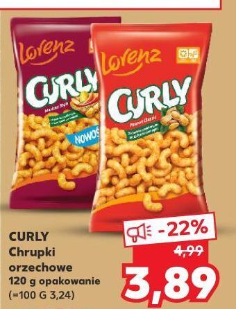 Kaufland Chrupki lorenz curly oferta