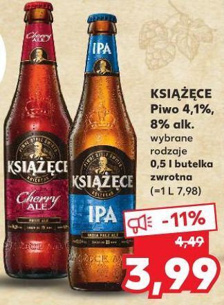 Kaufland Piwo książęce ipa oferta