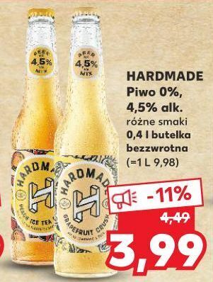 Kaufland Piwo hardmade peach ice tea crush oferta