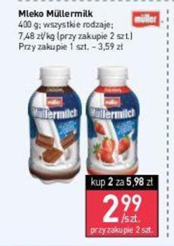 Stokrotka Müller Mleko Müllermilch 400 g oferta