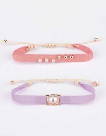 Takko Fashion Dział damski bransoletka - 2 szt. w opakowaniu oferta