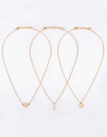 Takko Fashion Dział damski naszyjnik - 3 szt. w opakowaniu oferta