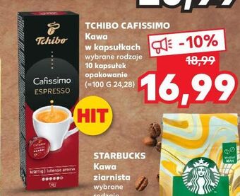 Kaufland Kawa espresso intense aroma tchibo cafissimo oferta