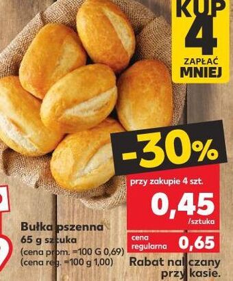 Kaufland Bułka pszenna oferta