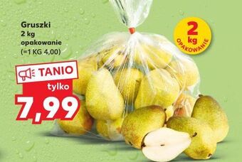 Kaufland Gruszki oferta