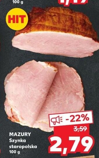 Kaufland Szynka staropolska mazury ełk oferta
