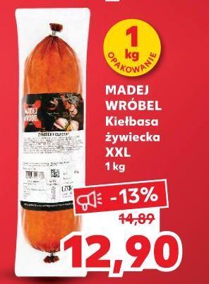 Kaufland Kiełbasa żywiecka madej & wróbel oferta