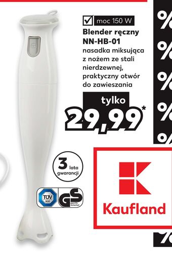 Kaufland Blender nn-hb-01 switch on oferta
