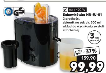 Kaufland Sokowirówka nn-ju-01 400 w switch on oferta