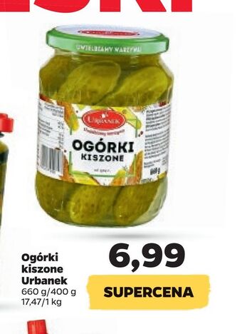 Ogórki kiszone urbanek
