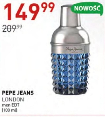 Jawa Drogerie Woda toaletowa dla mężczyzn pepe jeans oferta