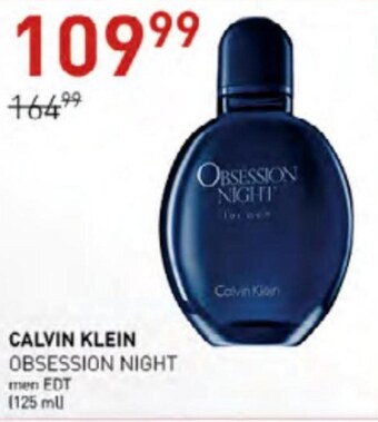 Jawa Drogerie Woda toaletowa dla mężczyzn calvin klein oferta