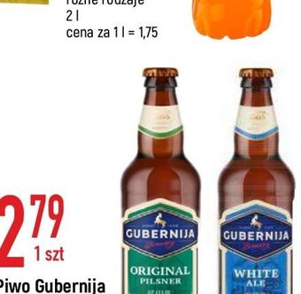 E.Leclerc Piwo gubernija original pilsner oferta
