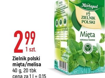 E.Leclerc Herbatka mięta herbapol zielnik polski oferta