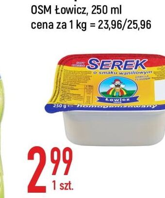 E.Leclerc Serek waniliowy łowicz 1906 łowicki oferta
