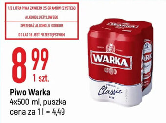 E.Leclerc Piwo warka oferta