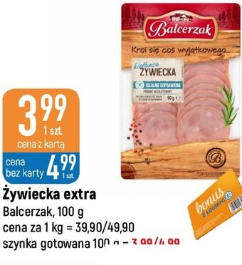 E.Leclerc Kiełbasa żywiecka extra balcerzak oferta