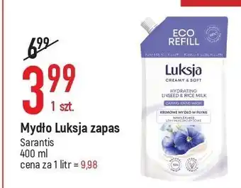 E.Leclerc Mydło w płynie linseed & rice milk luksja creamy oferta