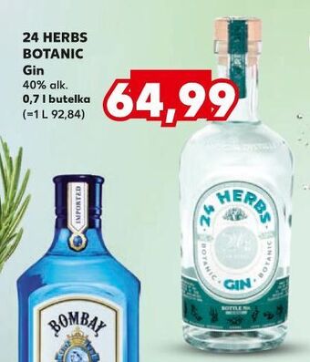 Kaufland Gin 24 herbs botanic oferta