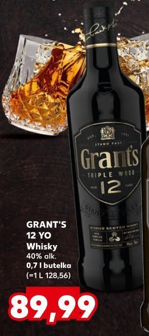 Kaufland Whisky grant's 12 yo oferta
