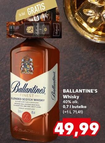 Kaufland Whisky ballantine's finest oferta