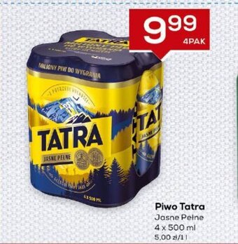 Lewiatan Tatra Piwo Jasne Pełne 4 x 500 ml oferta