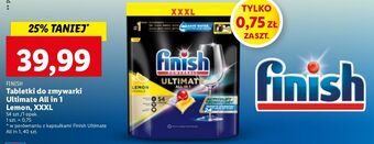 Lidl Tabletki do zmywarek lemon finish quantum ultimate oferta