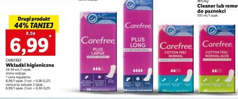 Wkładki with cotton extracts carefree