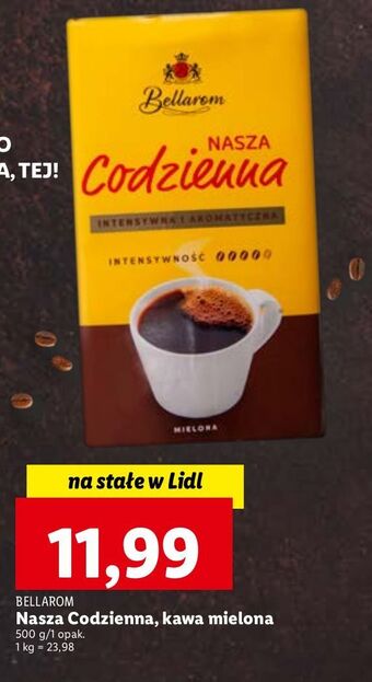 Lidl Kawa bellarom nasza codzienna oferta