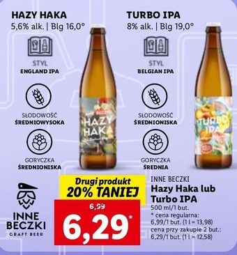 Lidl Piwo turbo ipa oferta