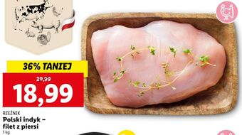 Lidl Filet z piersi indyka rzeźnik codzienna dostawa oferta