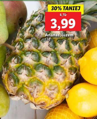 Lidl Ananas oferta