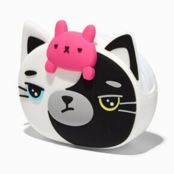 Claire's Moody cat jelly coin purse oferta