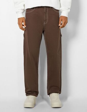 Bershka Robocze jeansy oferta