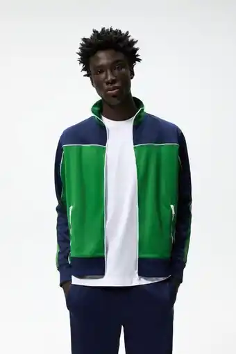 ZARA Colour block sweatshirt with stripes oferta