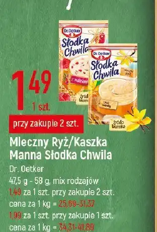 Netto Kaszka manna z kawałkami malin 1 SZT 47 G oferta