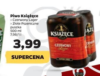 Netto Piwo książęce czerwony lager oferta