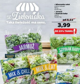 Netto Szpinak baby z zieleniaka netto oferta