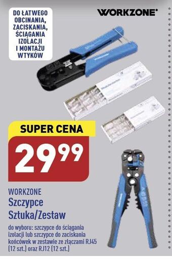 ALDI Szczypce do zaciskania końcówek workzone oferta