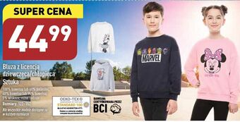ALDI Bluza chłopięca marvel 122-152 cm oferta