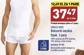 ALDI Bokserki m-xxl enrico mori oferta