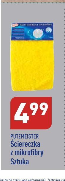 ALDI Ściereczka z mikrofibry putzmeister oferta