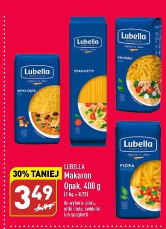ALDI Makaron świderki lubella oferta