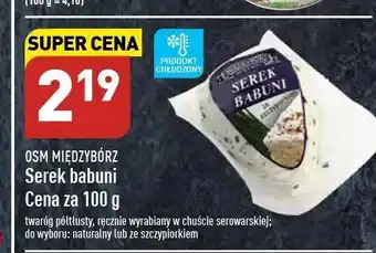 ALDI Serek babuni ze szczypiorkiem osm międzybórz oferta