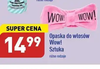 ALDI Opaska na włosy wow różowa oferta