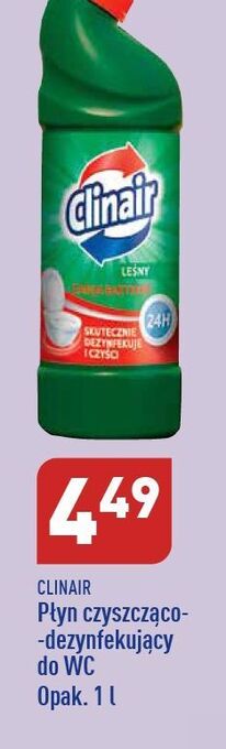 ALDI Płyn do wc fresh clinair oferta